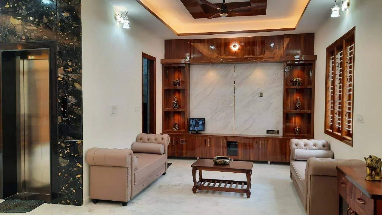 Brand New Fully Furnished Triplex Independent Building for Sale Sahakara Nagar East Facing