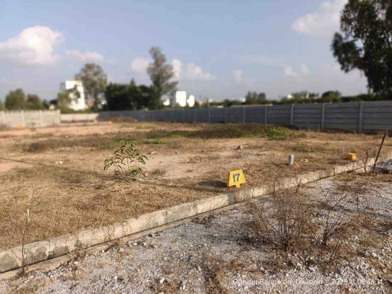 Residential Plots for Sale at KR Puram Near Gundur Gated Community