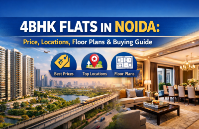 4BHK Flats in Noida: Price, Locations, Floor Plans & Buying Guide