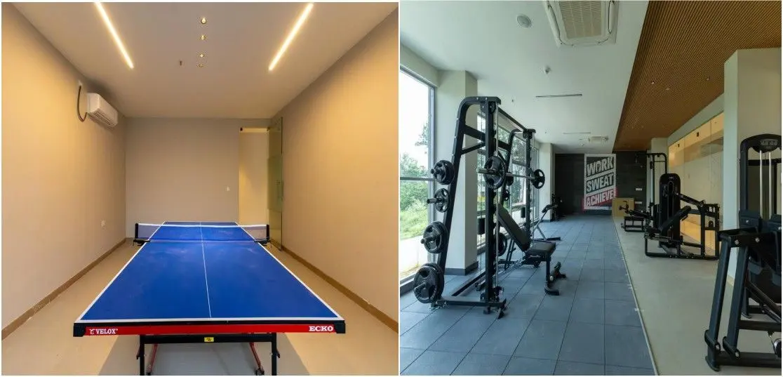 2BHK Flat for Sale in TVS Emerald Jardin 12th Floor Pool Facing