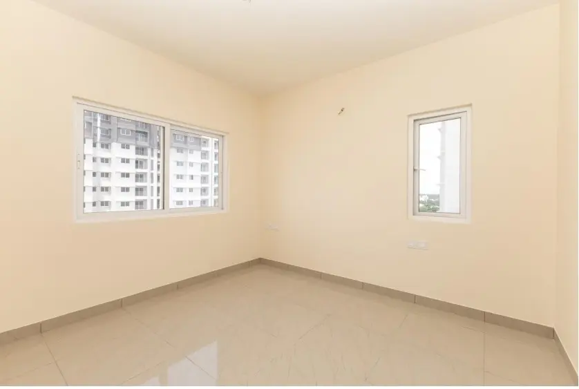 2BHK Flat for Sale in TVS Emerald Jardin 12th Floor Pool Facing