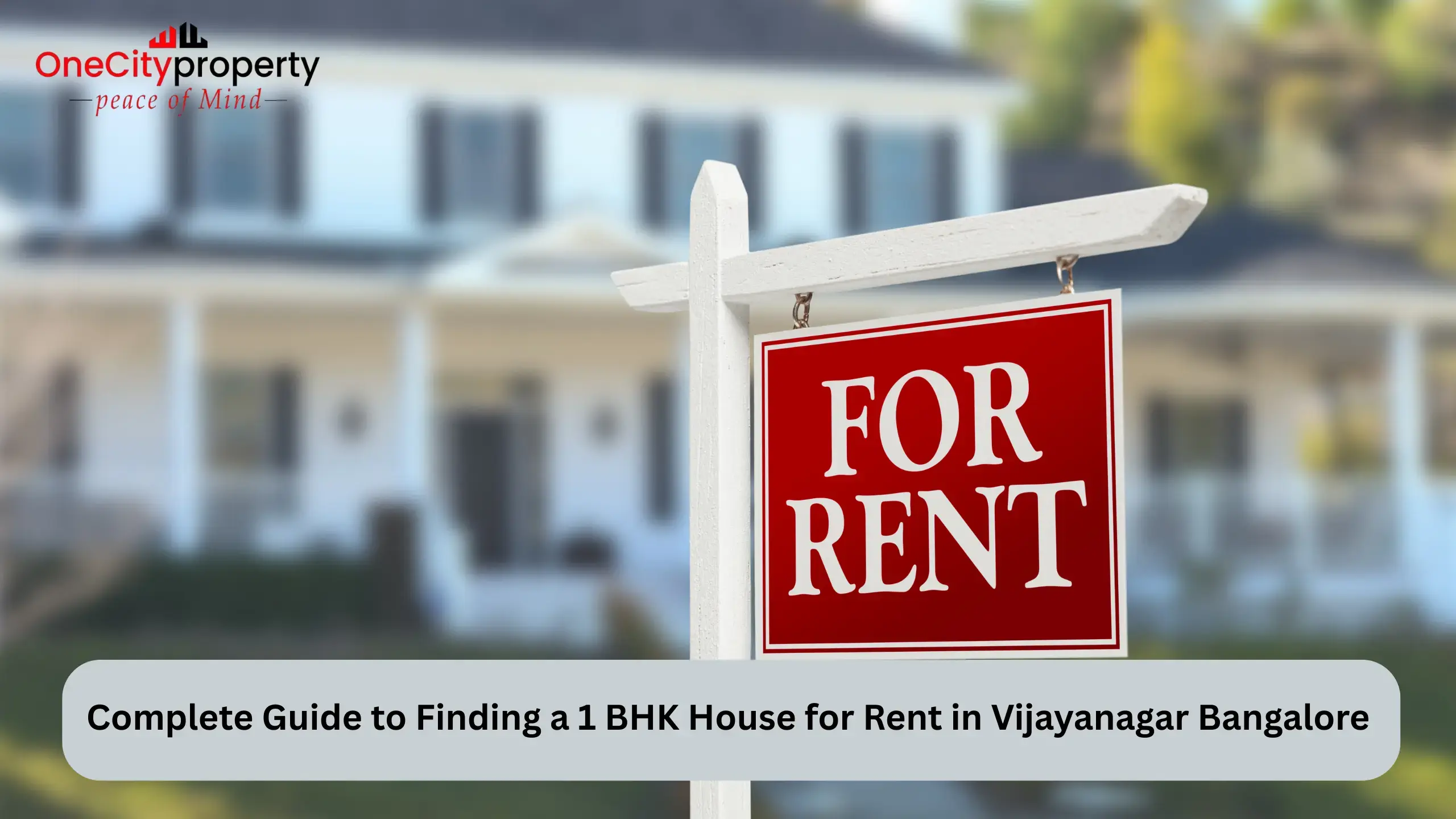 1 BHK House for Rent in Vijayanagar Bangalore: Price Guide