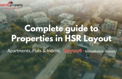 2BHK Flats Under 60 Lakhs in HSR Layout Bangalore 2026