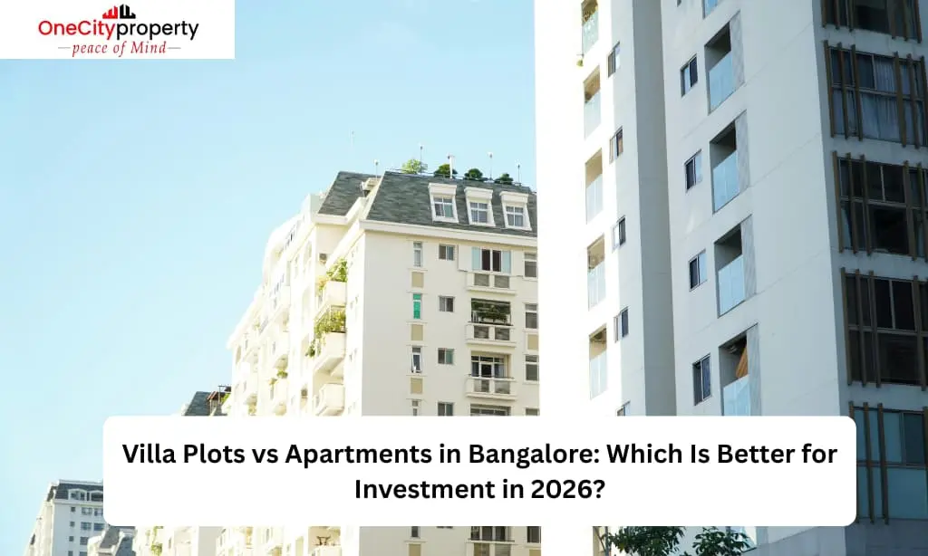 Villa Plots vs Apartments in Bangalore: Investment Guide 2026