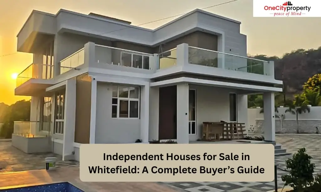 Independent Houses for Sale in Whitefield Bangalore 2026