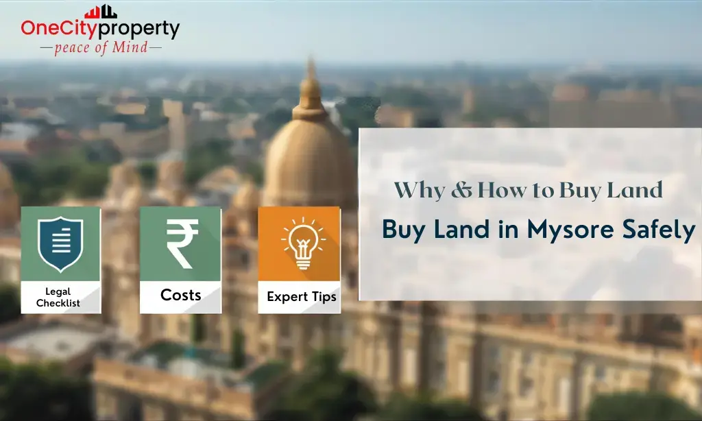 How to Buy Land in Mysore: Legal Checklist & Costs 2026