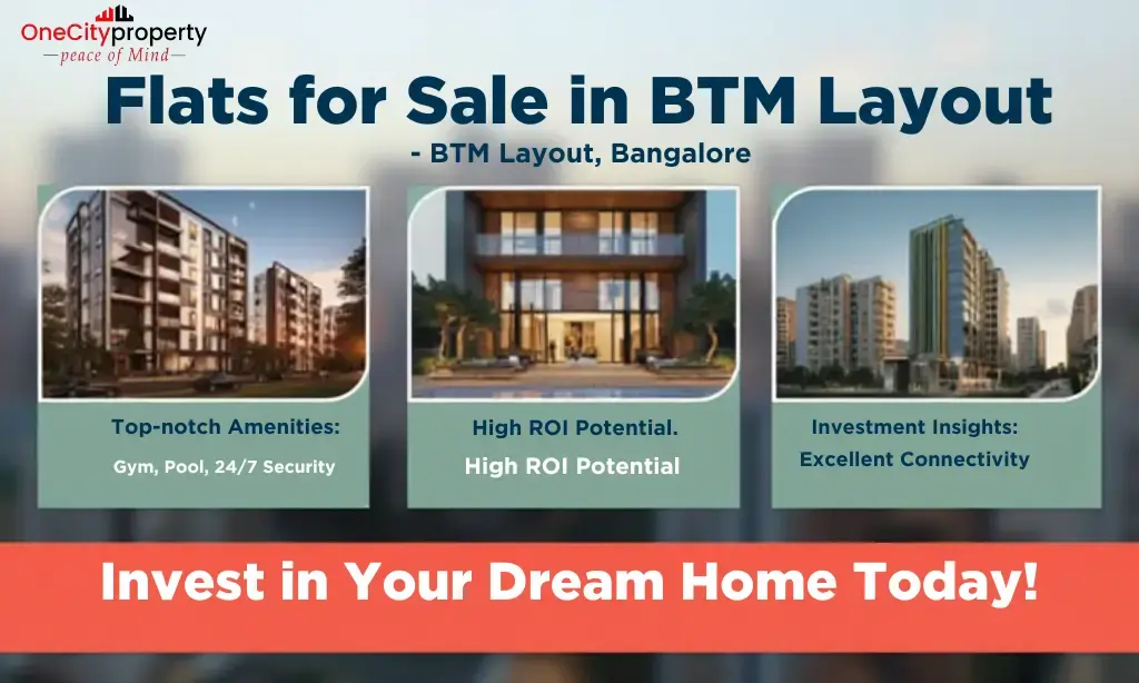 Flats for Sale in BTM Layout Bangalore: Projects & Investment