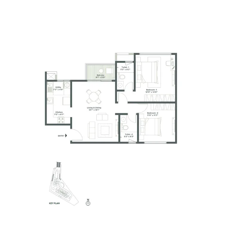 Embassy East Avenue Whitefield — 2, 2.5 & 3 BHK Luxury Apartments ITPL Main Road Bangalore