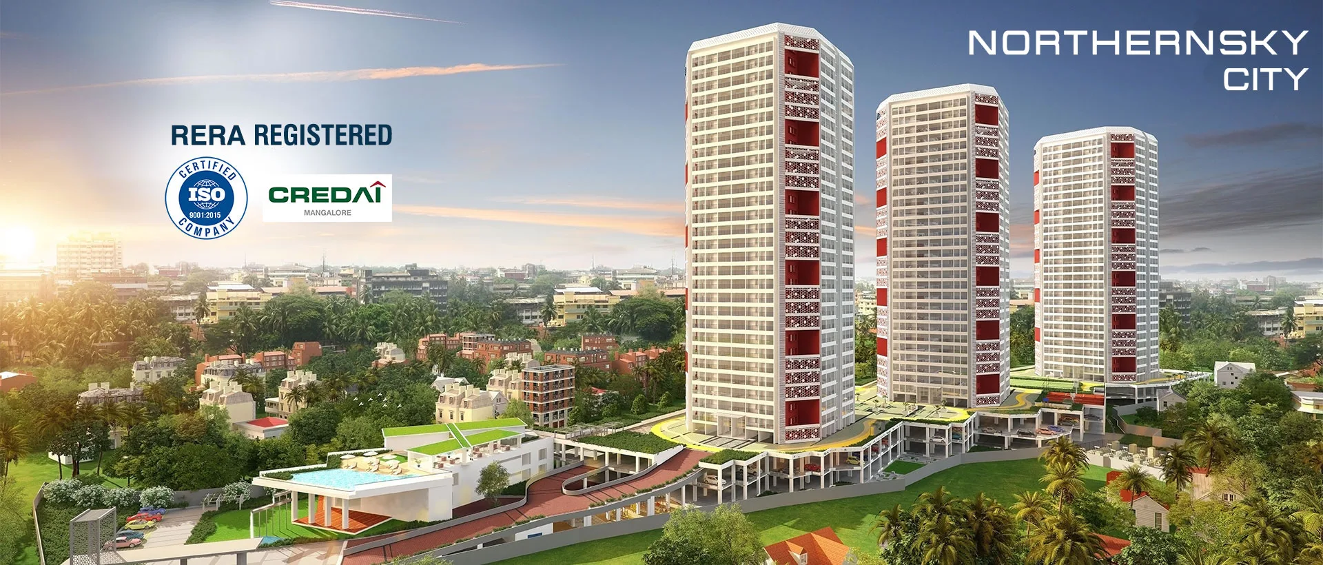 NorthernSky Excelsa Kadri Hills Mangalore — 2, 3 & 4 BHK LEED-Certified Luxury Apartments