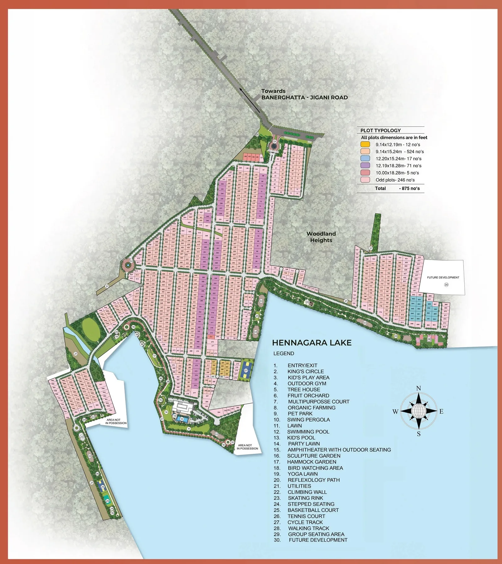 Prestige Kings County Rajapura — Gated Plotted Development Electronic City South Bangalore