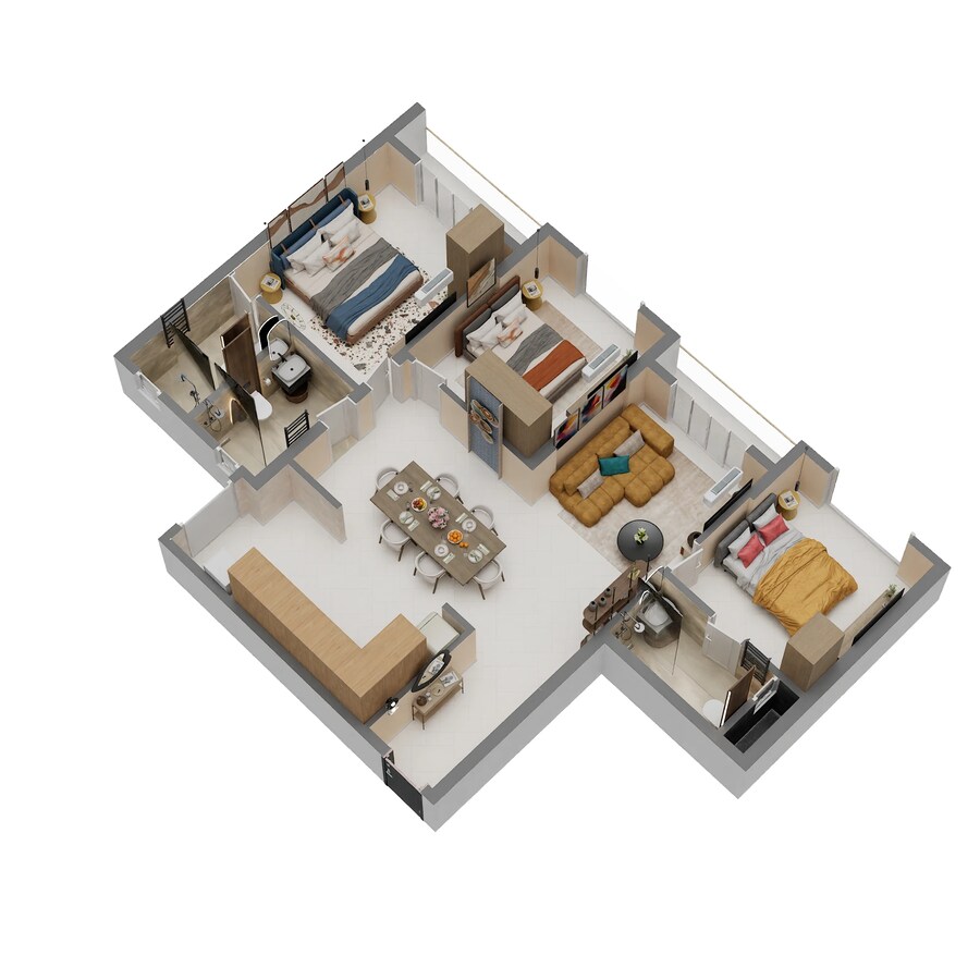 Raja Platino Doddakammanahalli Bangalore - 2 & 3 BHK Apartments