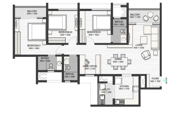 Sobha Sentosa Balagere — 1 & 3 BHK Apartments Near Panathur Road Bangalore