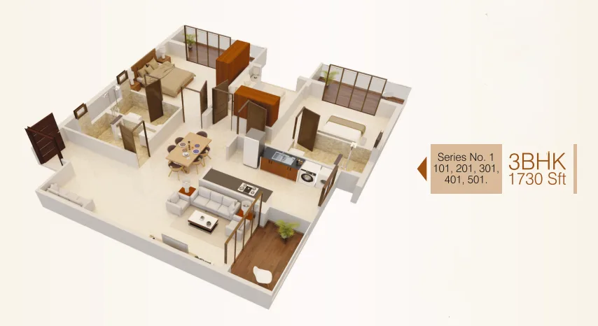Udbhav Chinmaya Kadri Mangalore — Exclusive 40-Unit 3 & 4 BHK Apartments Swami Vivekanand Road
