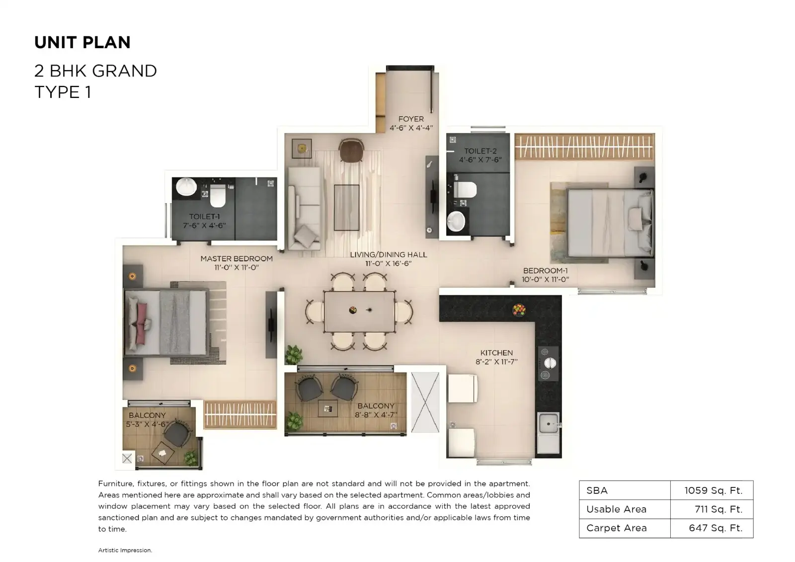 Provident Botanico – Premium 3 BHK Apartment for Sale in Soukya Road | ₹1.5 Cr (Negotiable)