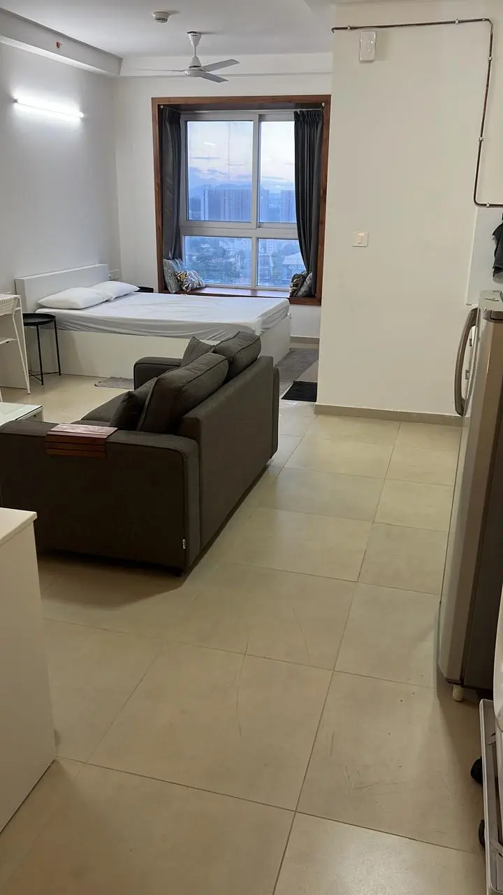 Fully Furnished Studio Apartment with Assured Rental Income in Bhartiya City