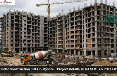 Under Construction Flats in Mysore – Project Details, RERA Status & Price List