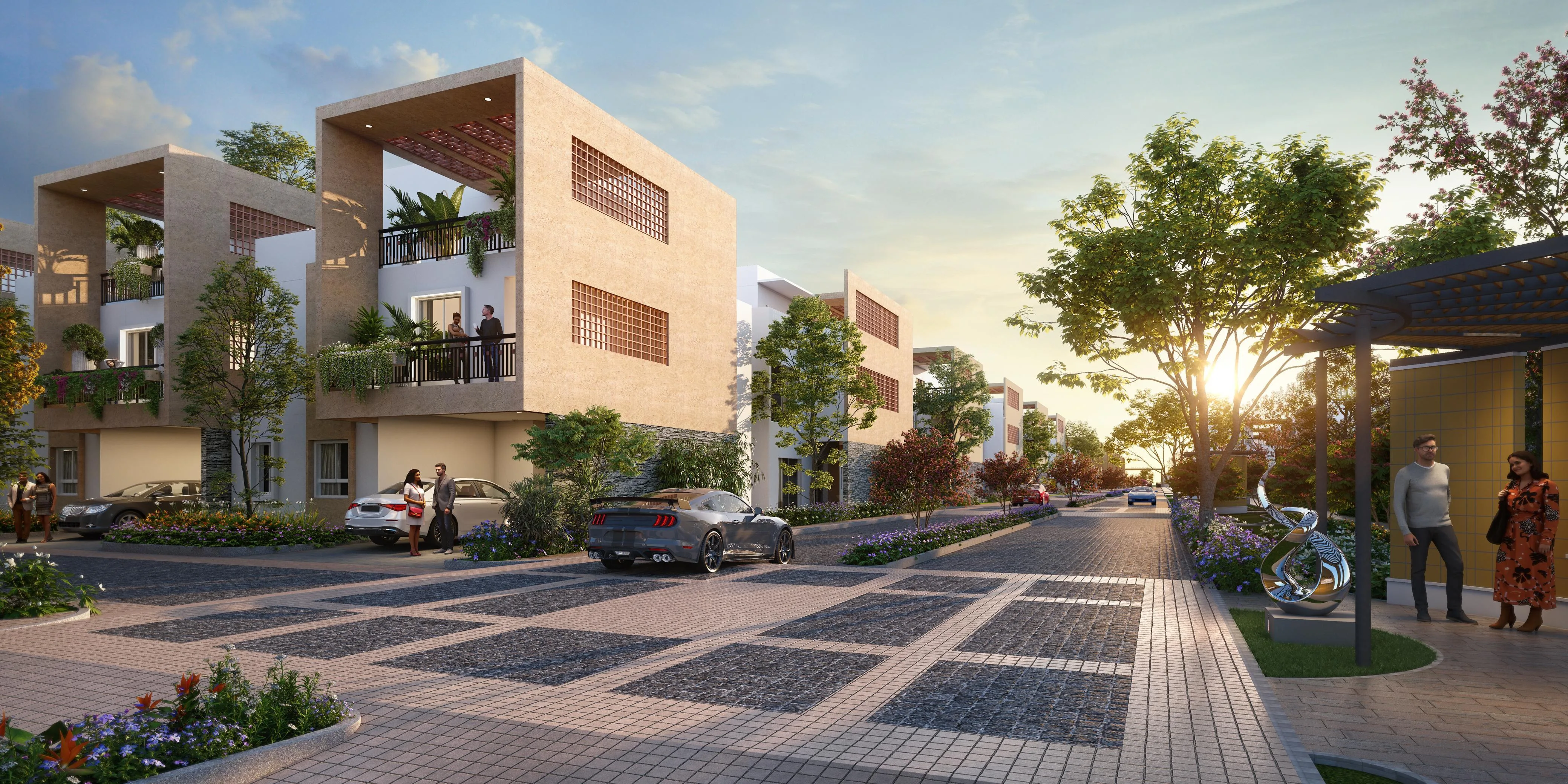 ALLURE AVANI Luxury Villas, RERA Approved,Kammasandra, Kada Agrahara, Rampura, Bengaluru.