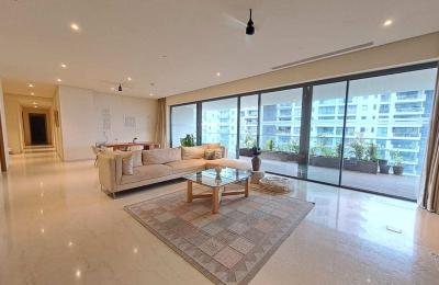Premium 4.5 BHK Residence for Rent in Embassy Lake Terraces 7th Floor Luxury Living
