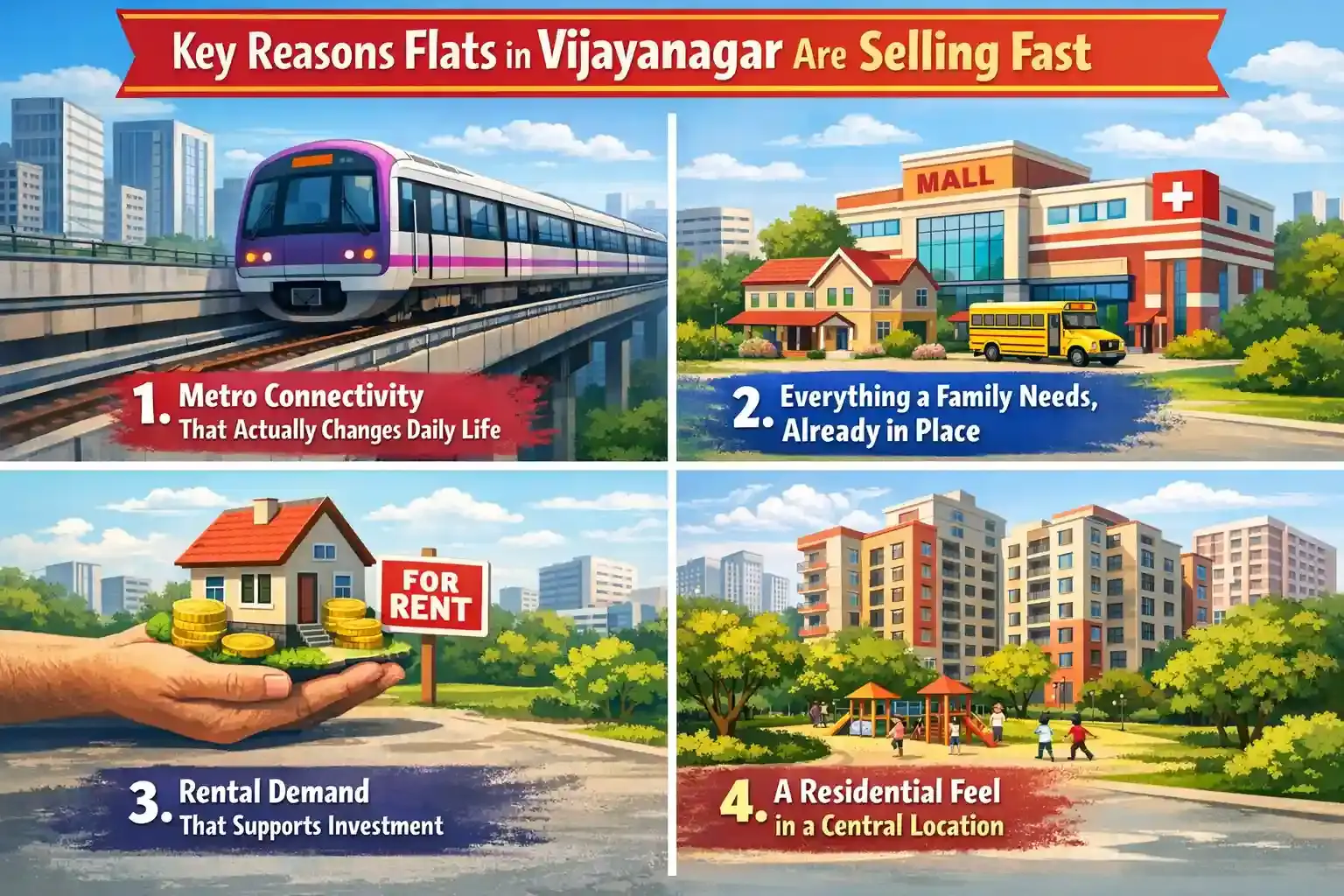 Key Reasons Flats in Vijayanagar Are Selling Fast