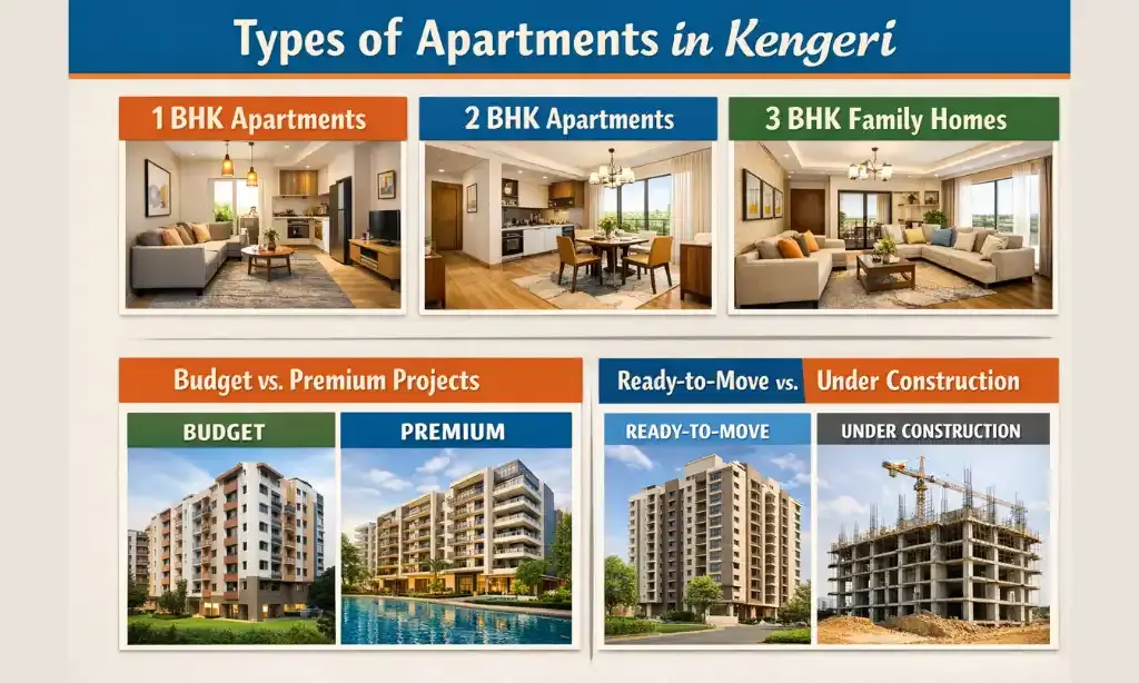Types of Apartments in Kengeri