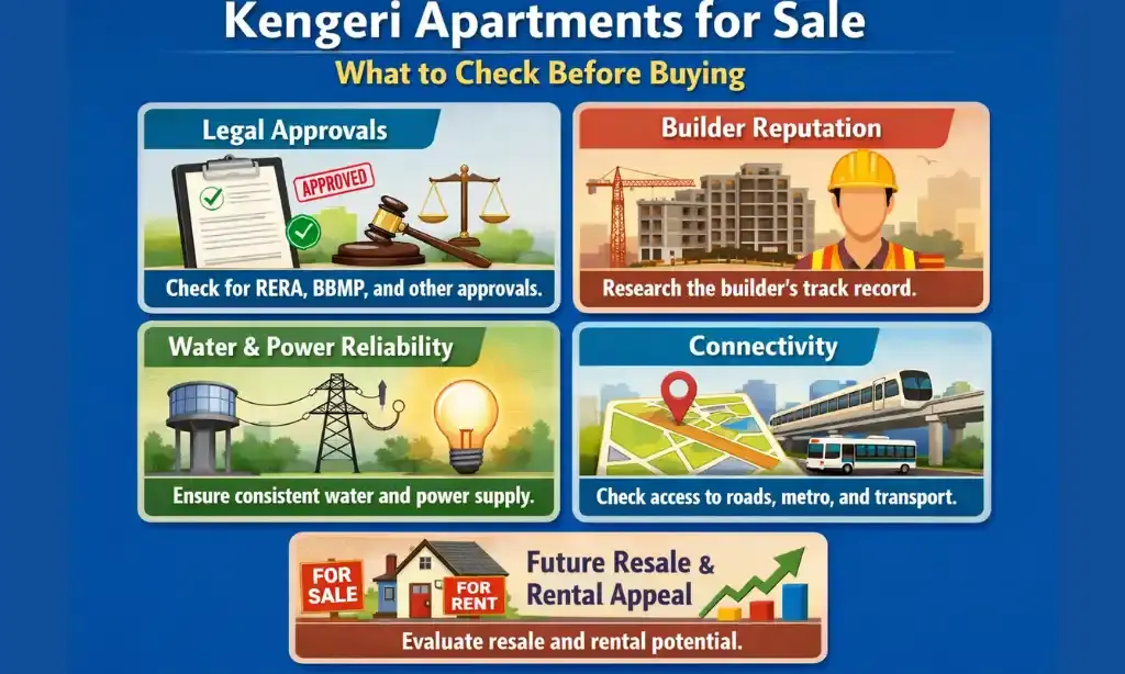 Kengeri Apartments for Sale – What to Check Before Buying