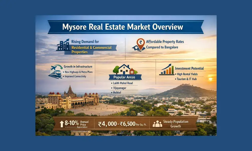 Mysore Real Estate Market Overview