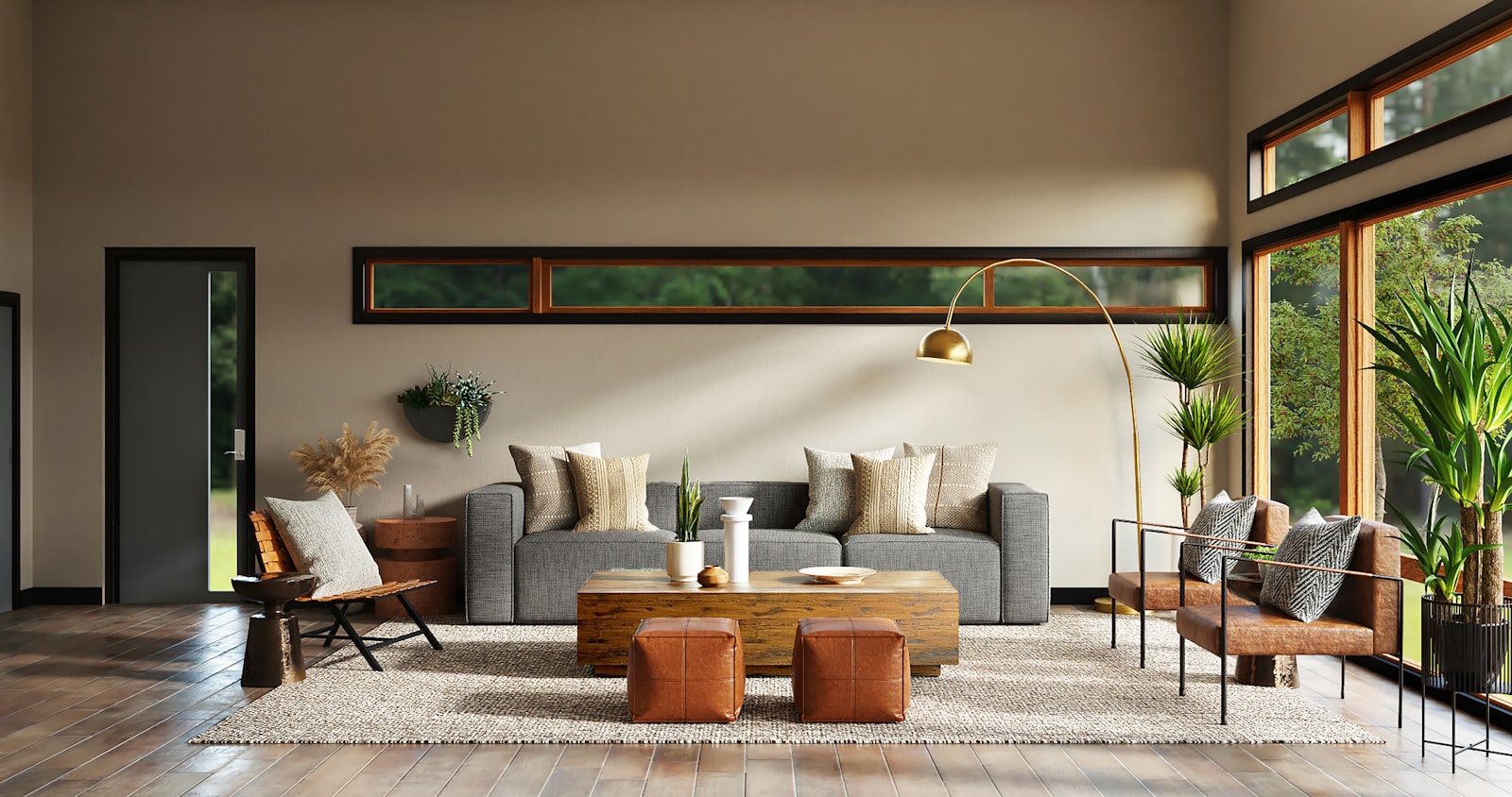 Living room set representing a 2BHK house for rent in BTM Layout Bangalore
