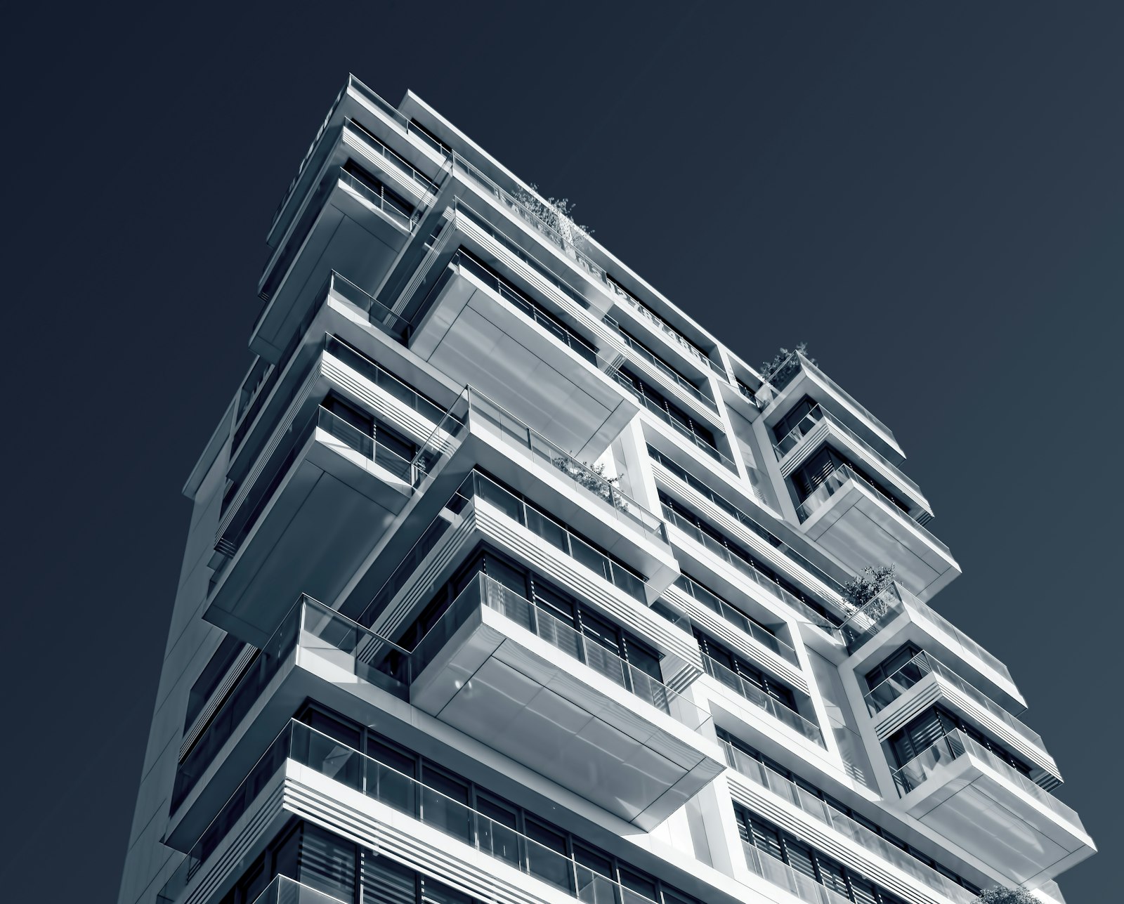Low angle view of a condominium representing apartments and houses in Banashankari