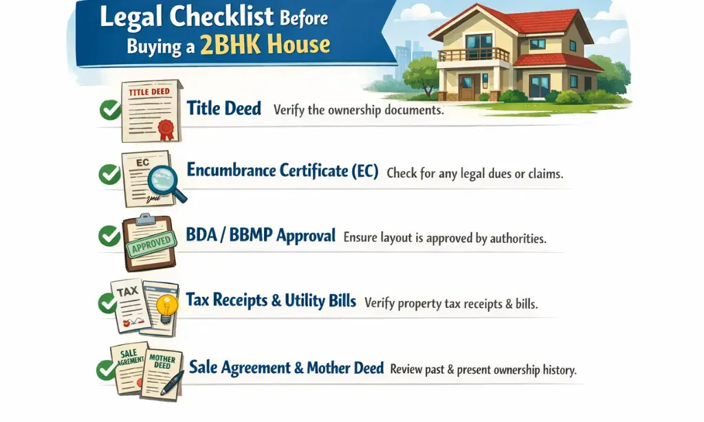 Legal Checklist Before Buying a 2BHK House