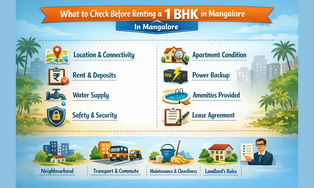What to Check Before Renting a 1 BHK in Mangalore