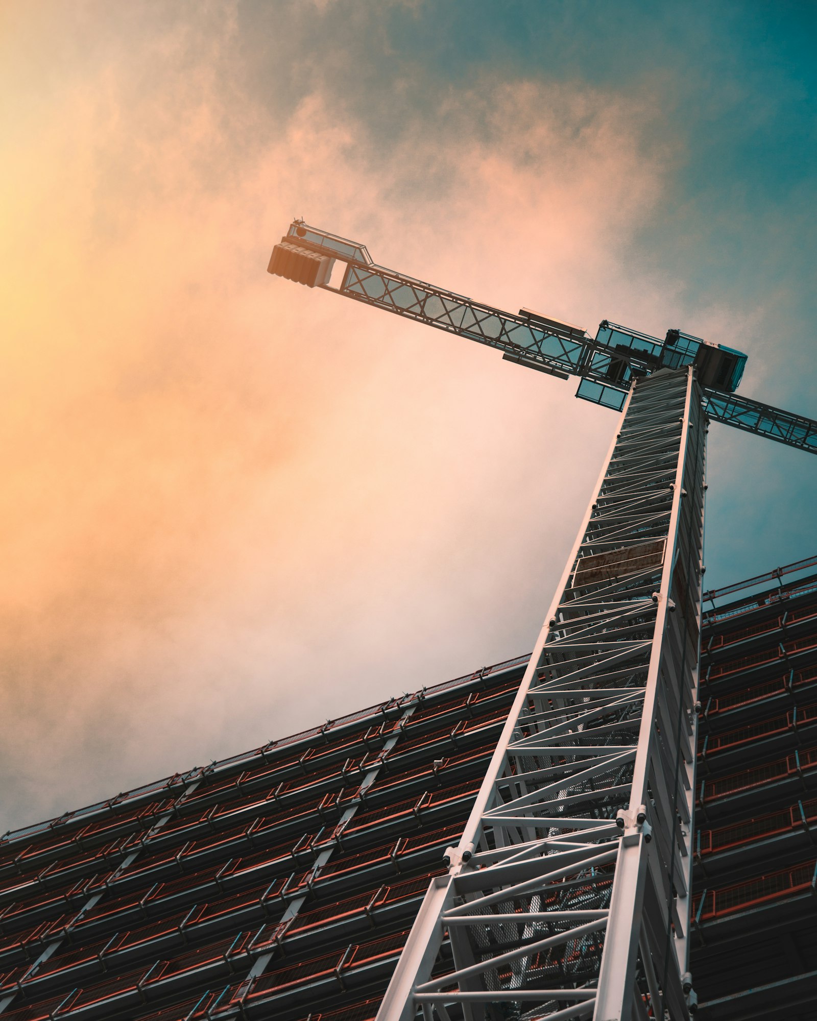 Tower crane representing Chikka Tirupathi real estate property rates and investment