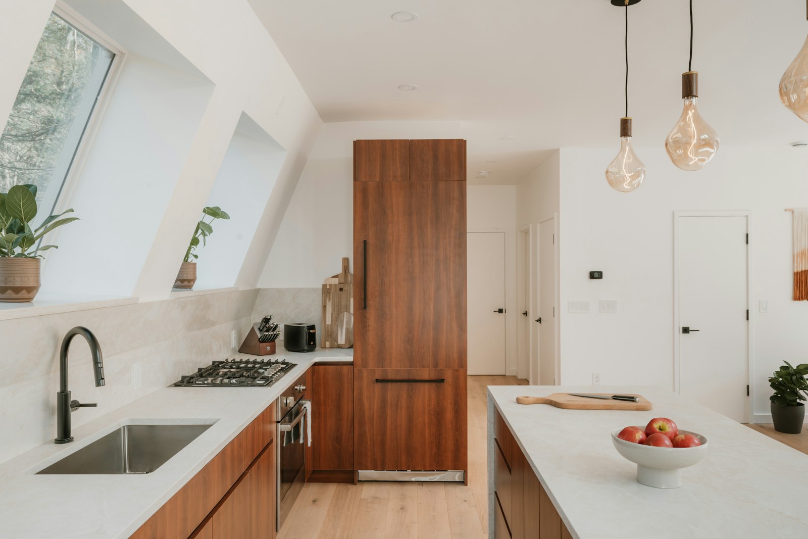 Chilambi Mangalore apartment modern kitchen interior