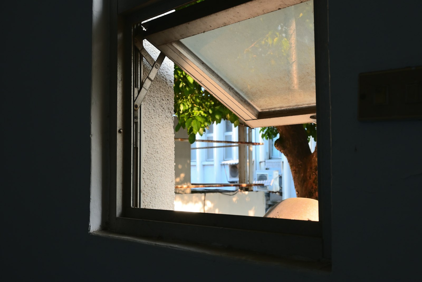 Chilambi Mangalore apartment window natural light view