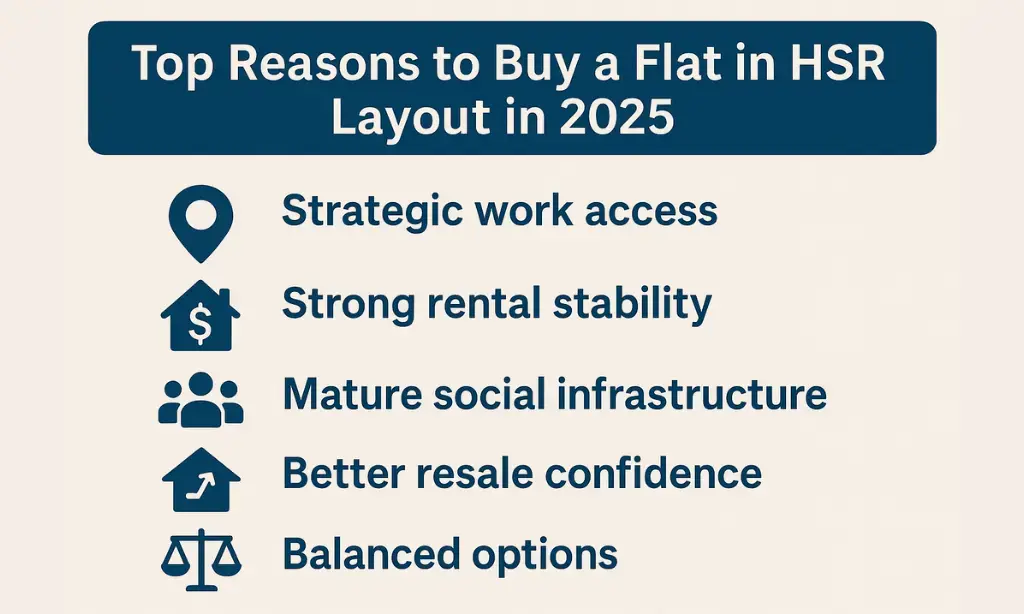 Top Reasons to Buy a Flat in HSR Layout