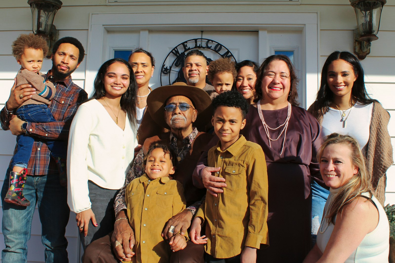 Family representing inheritance rules for NRI and OCI property in India