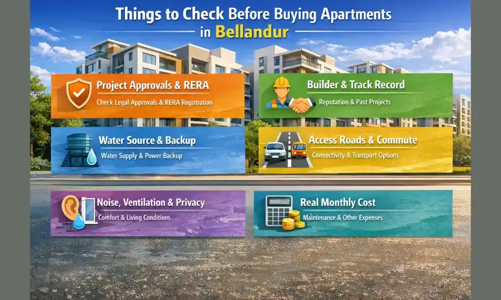 Things to Check Before Buying Apartments in Bellandur