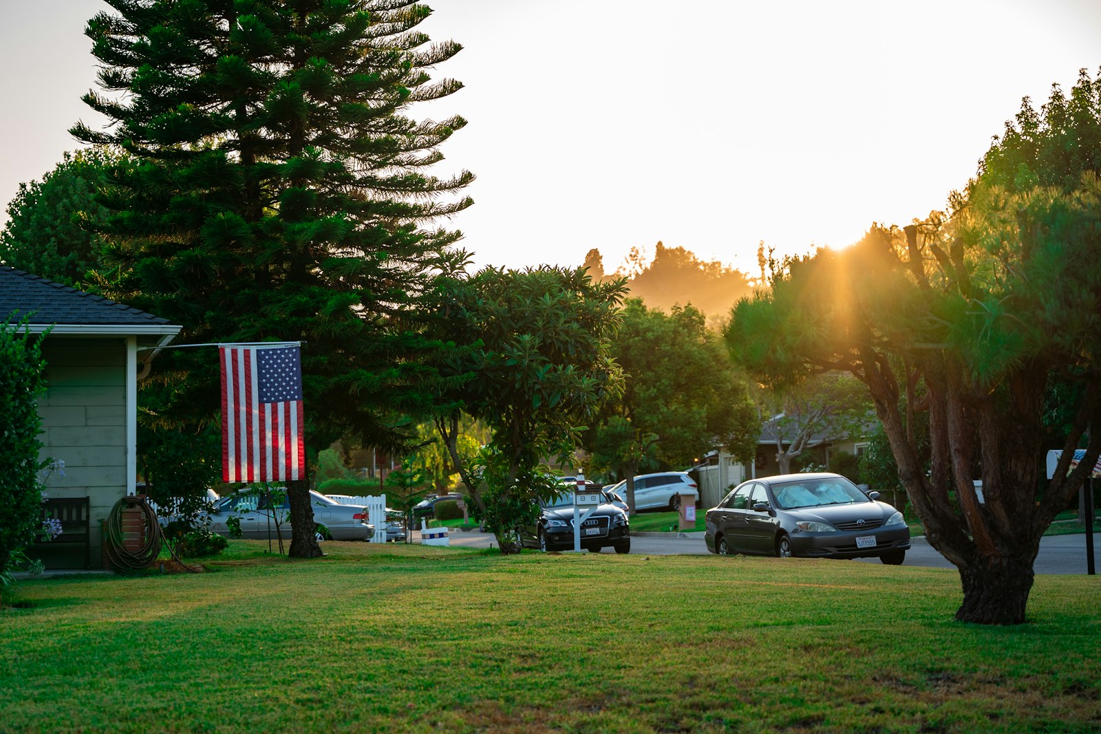 Cars parked in a residential area representing the role of the Karnataka Forest Department in real estate development