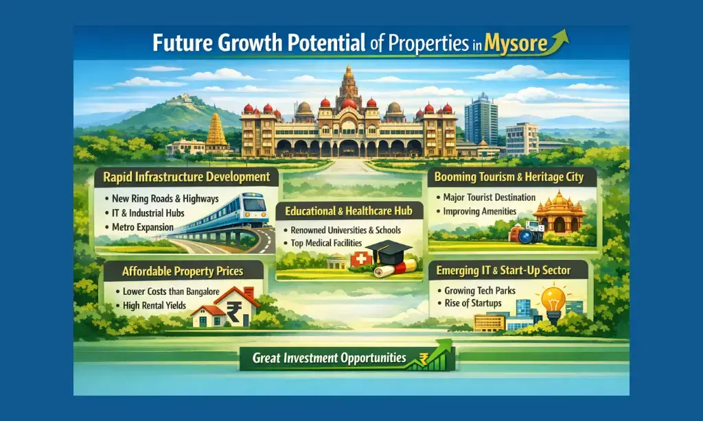 Future Growth Potential of Properties in Mysore