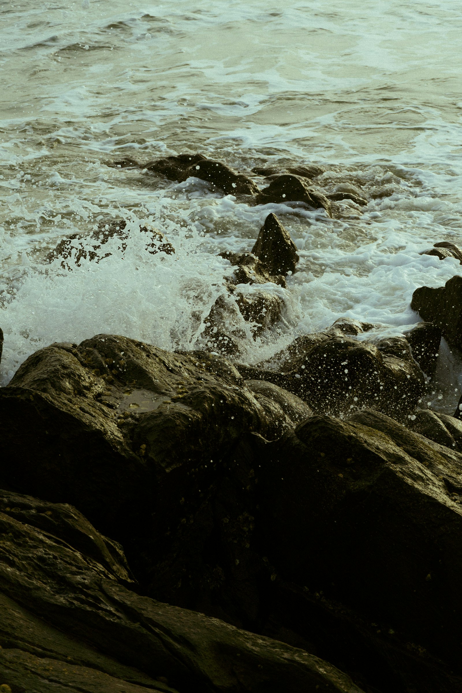 Kulai Mangalore beach coastline
