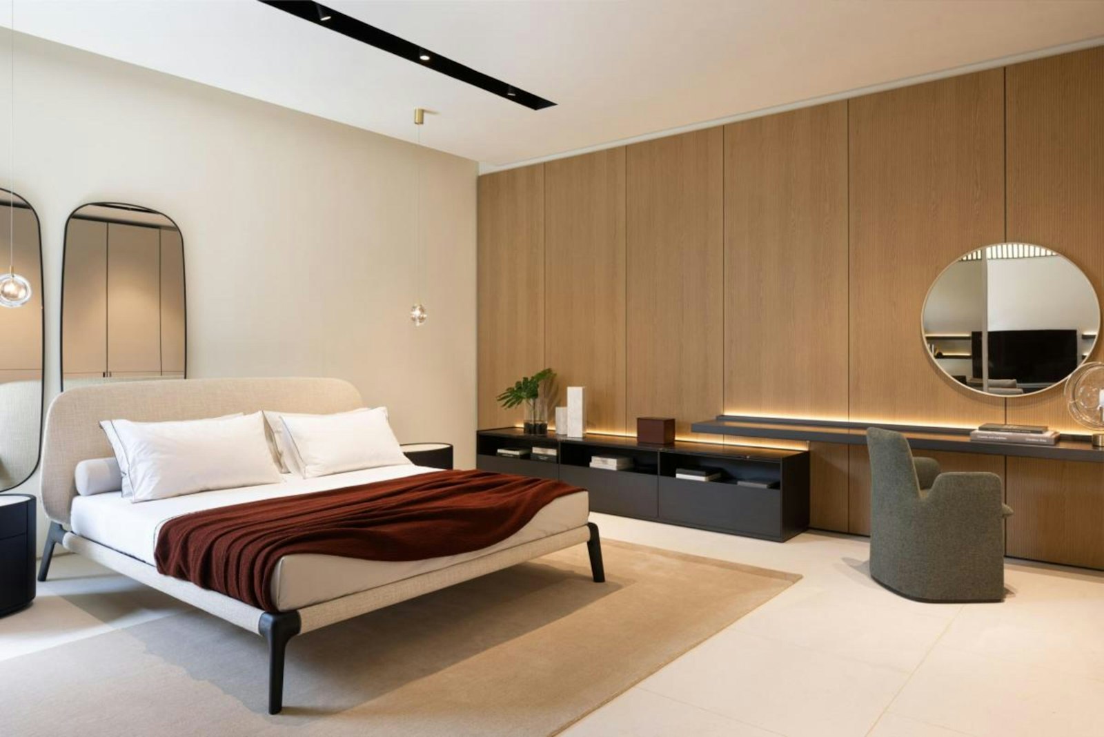 Mangalore apartment bedroom interior