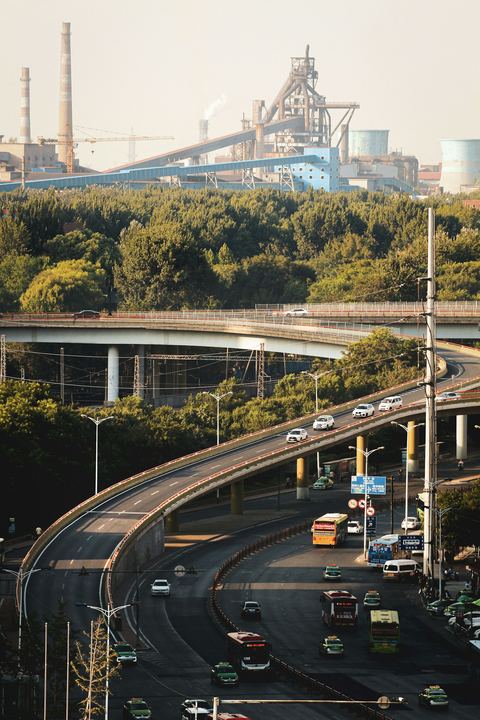 Highway representing NH-66 and Smart City connectivity improvements near Mangalore port