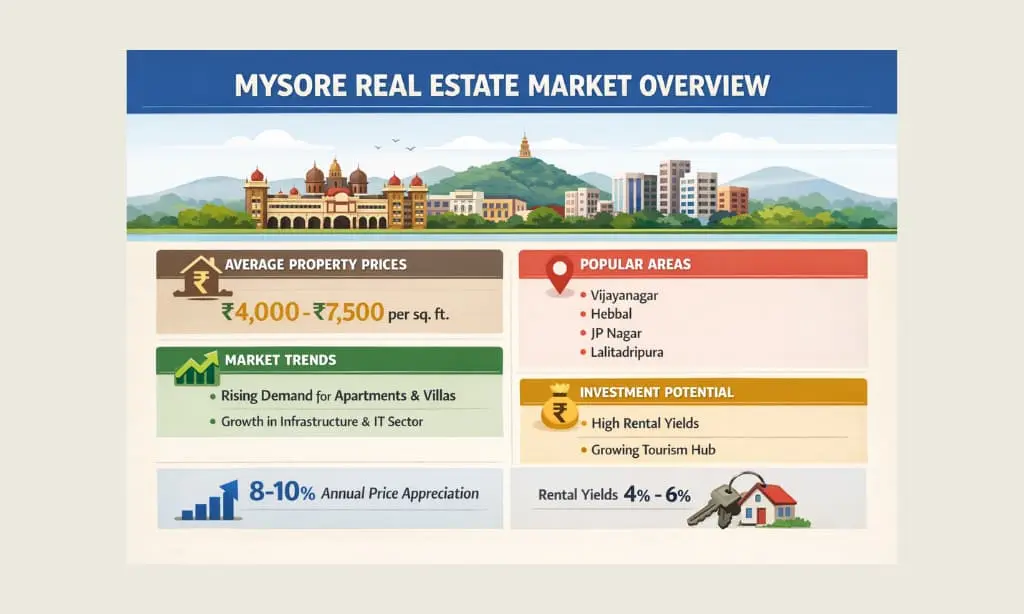 Mysore Real Estate Market Overview