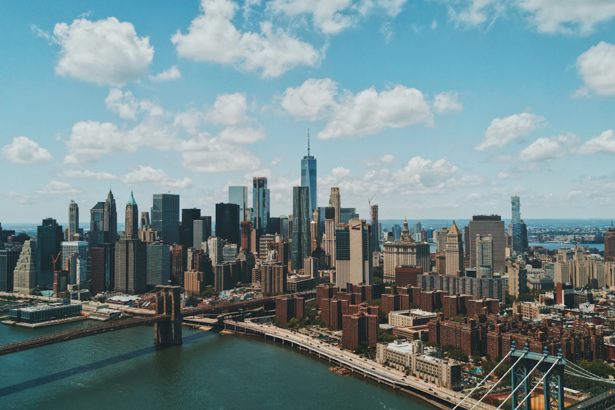 New York skyline — US NRIs buying Bangalore property 2026