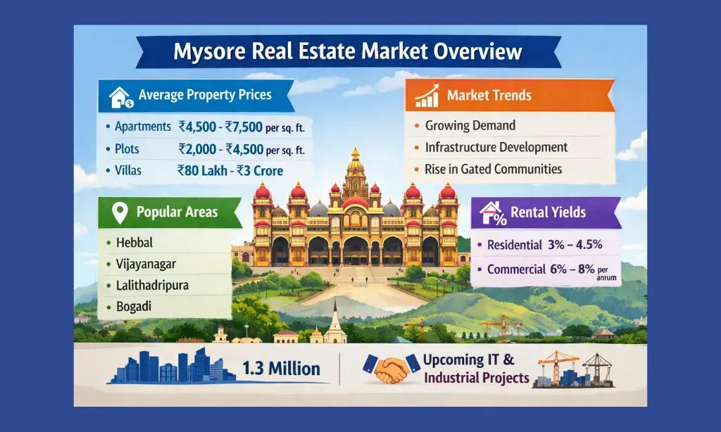 Mysore Real Estate Market overview