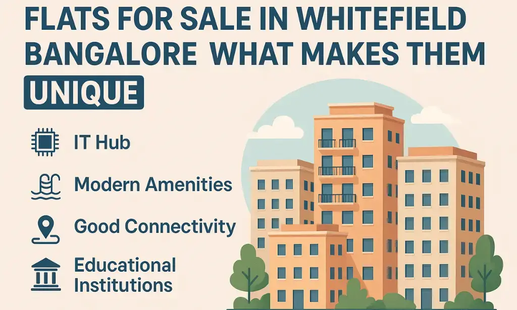 Flats for Sale in Whitefield, Bangalore - What Makes Them Unique