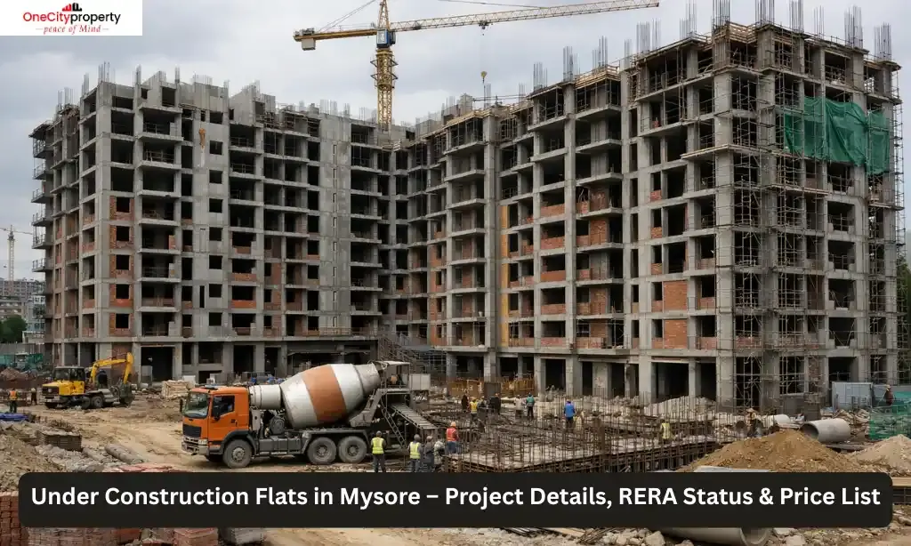 Under Construction Flats in Mysore: RERA Status & Prices