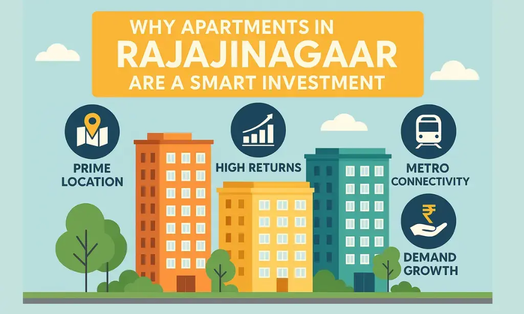 Why Apartments in Rajajinagar Are a Smart Investment