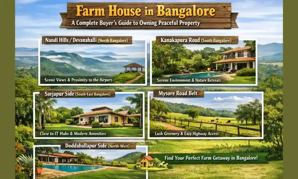 Best Locations to Buy Farm House in Bangalore
