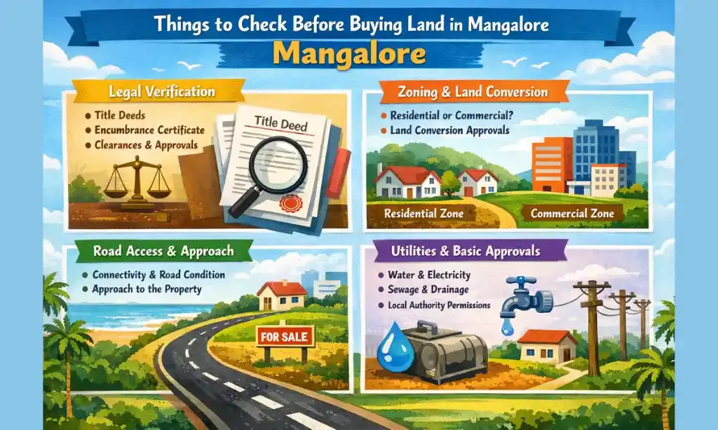 Things to Check Before Buying Land in Mangalore