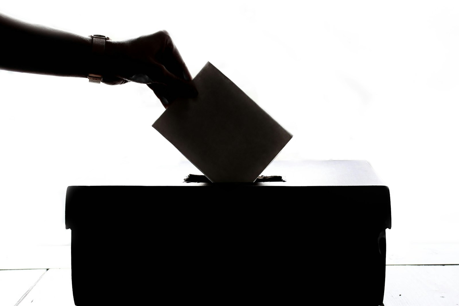 Ballot box representing the voting rights distinction between NRI citizens and OCI cardholders